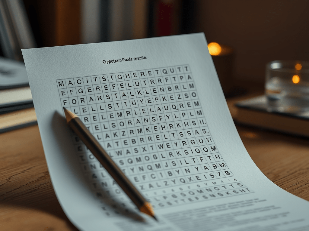 Cryptogram Puzzle for January 31,&nbsp;2026